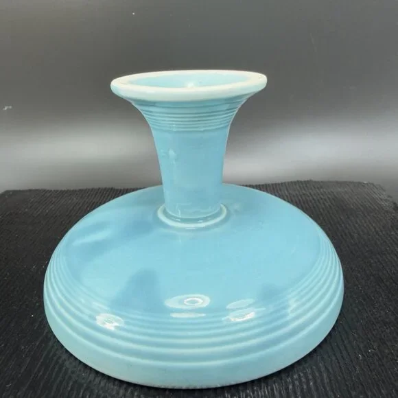 Fiesta Sweets Comport in Original Turquoise Fiestaware Footed Candy Dish Bowl - Picture 15 of 15